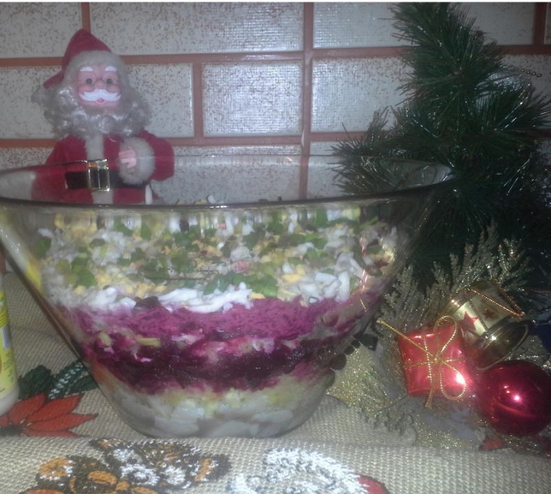 Sałatka śledziowa (Szuba)