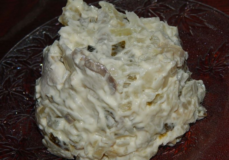 Sałatka śledziowa tatarska