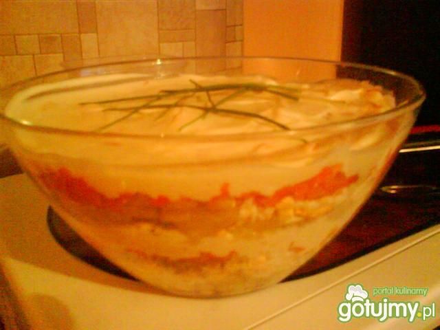 Sałatka śledziowa-warstwowa Sałatka śledziowa-warstwowa