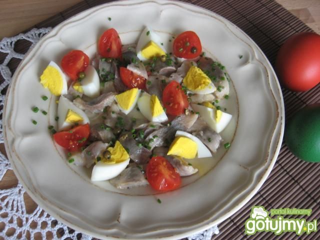 Sałatka śledziowa z jajkiem (2)