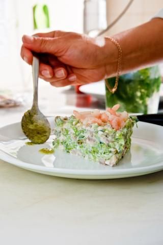 Sałatka śledziowa z krewetkami