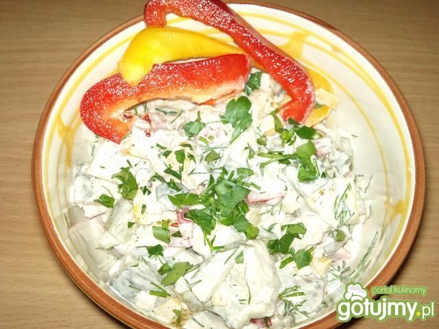 Sałatka śledziowa z papryką 4