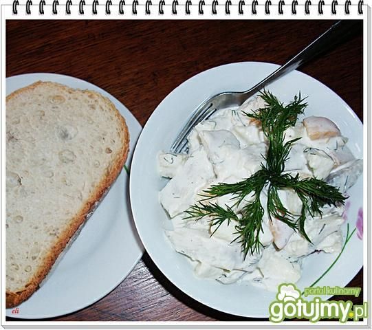 Sałatka śledziowo owocowa Eli