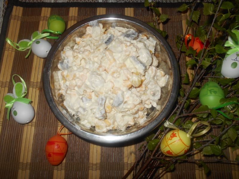 Sałatka śledziowo-ziemniaczana