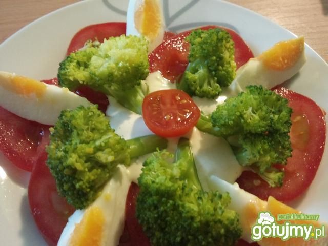 Sałatka śniadaniowa z brokułem Sałatka śniadaniowa z brokułem