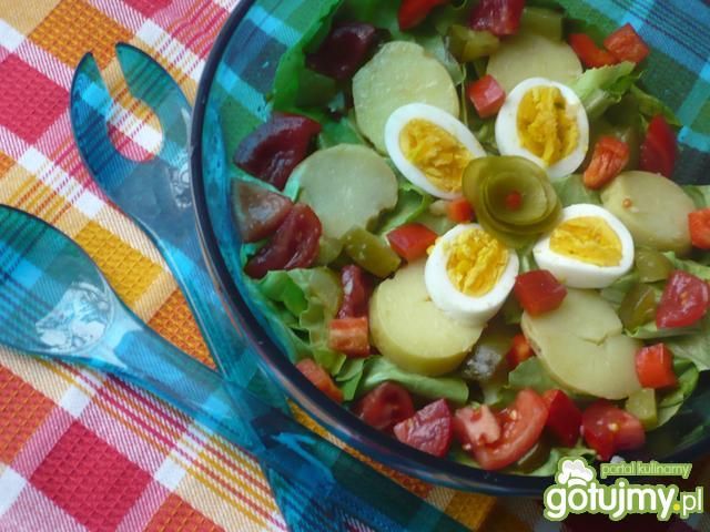 Sałatka szegedyńska 2 Sałatka szegedyńska 2