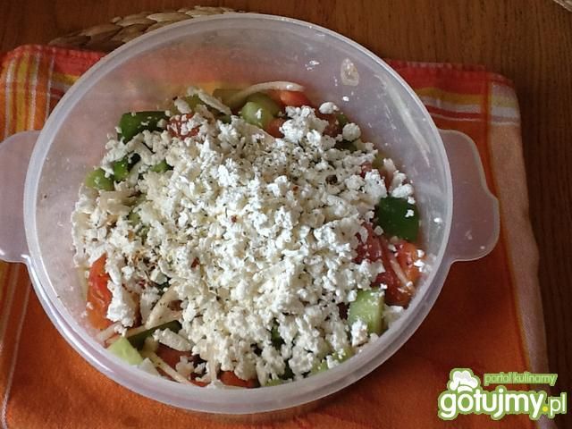 Sałatka szopska. Sałatka szopska.