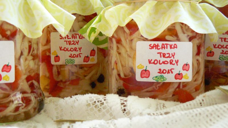 Sałatka trzy kolory