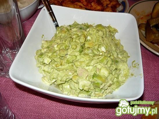 Sałatka: tuńczyk i awokado