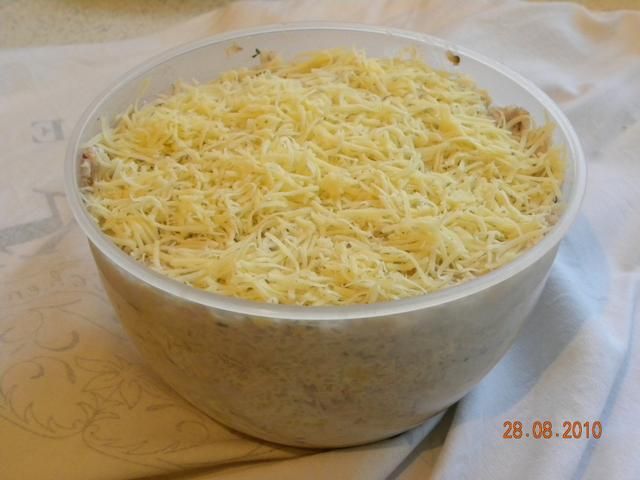 Sałatka tuńczyk z jabłkami