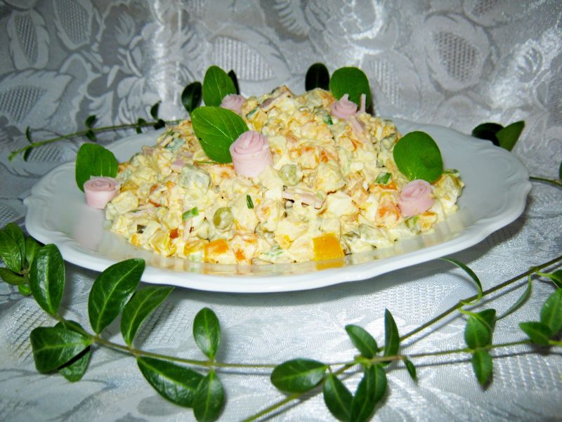 Sałatka w kolorach słońca Sałatka w kolorach słońca