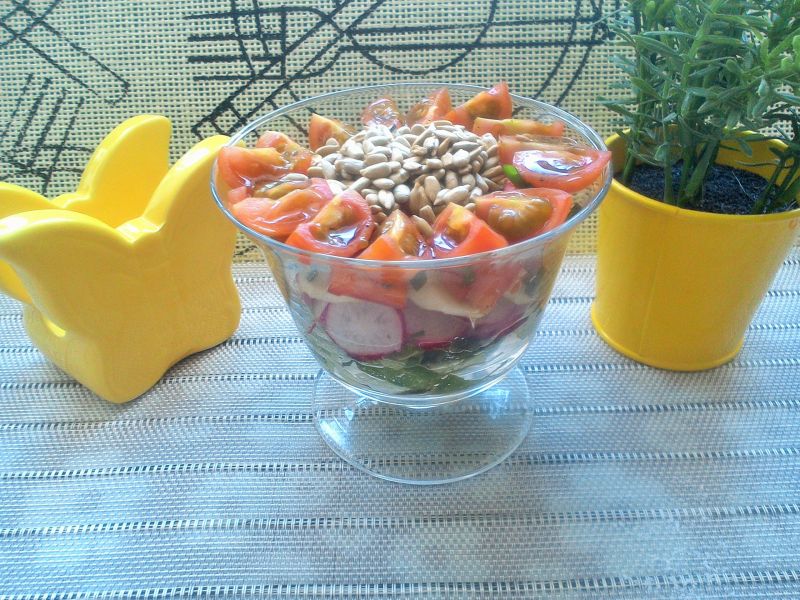 Sałatka w pucharku Sałatka w pucharku