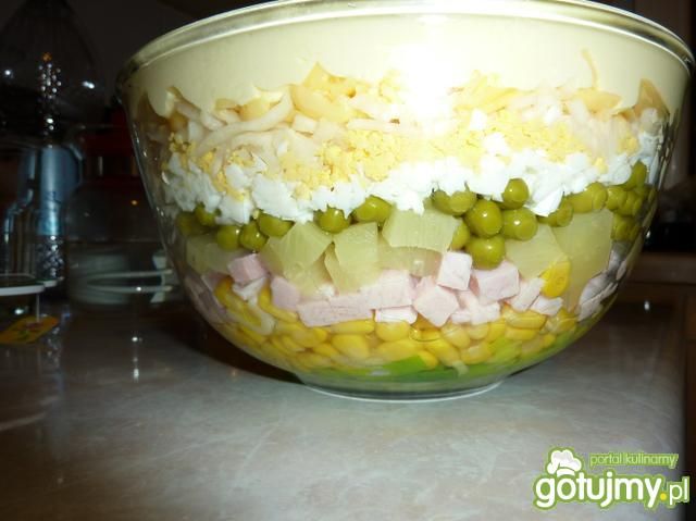 Sałatka warstwowa 12 Sałatka warstwowa 12