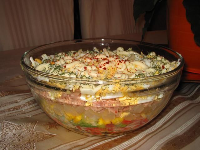 Salatka warstwowa Salatka warstwowa
