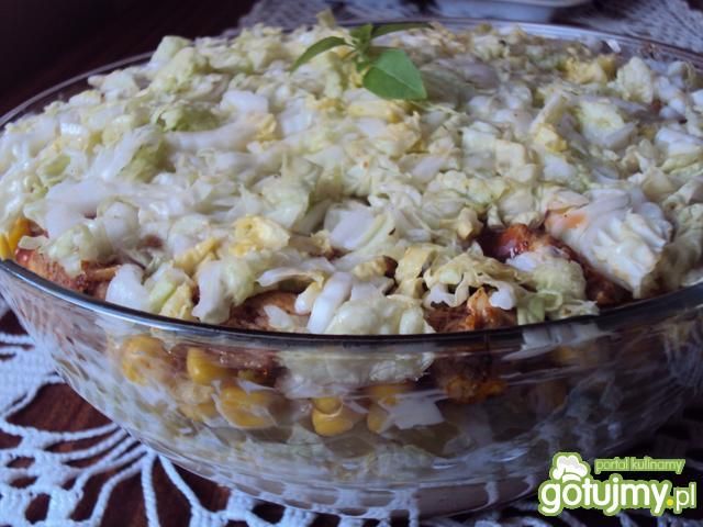 Sałatka warstwowa 6