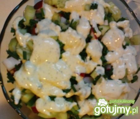 Sałatka warstwowa wg motorka