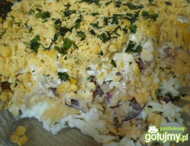 Sałatka warstwowa z tuńczykiem4