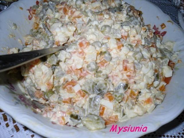 Sałatka warzywna Sałatka warzywna