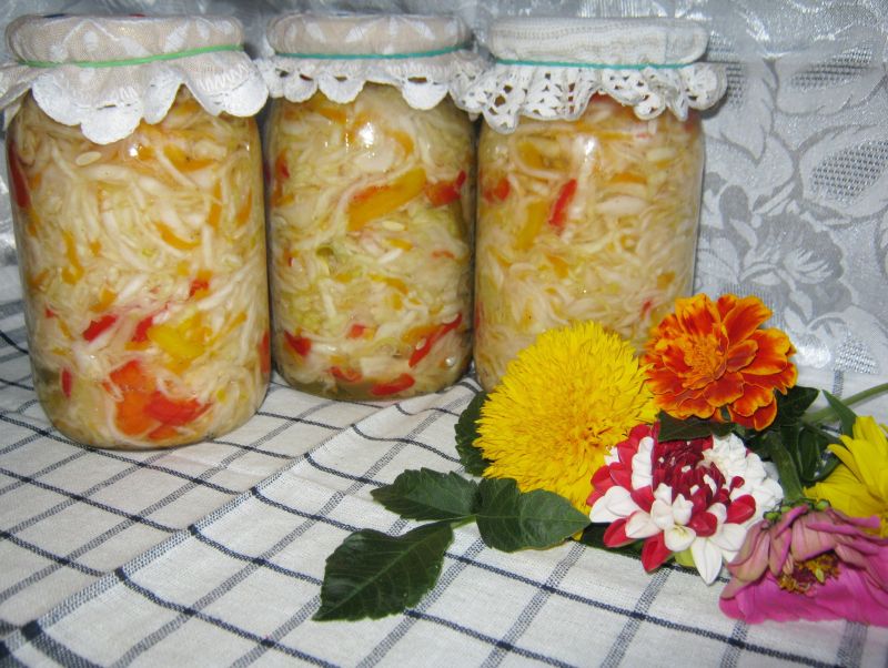 Sałatka warzywna do słoika