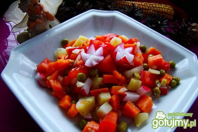 Sałatka warzywna dobra Sałatka warzywna dobra