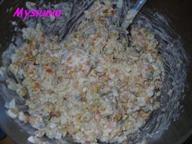 Sałatka warzywna wersja I 