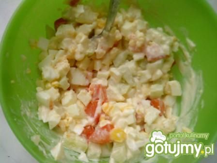 Sałatka warzywno jajeczna 