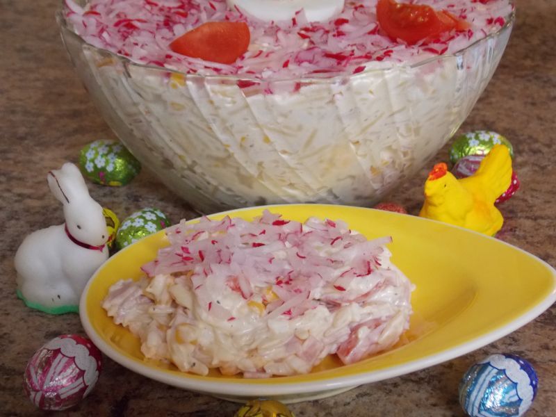 Sałatka wielkanocna Sałatka wielkanocna