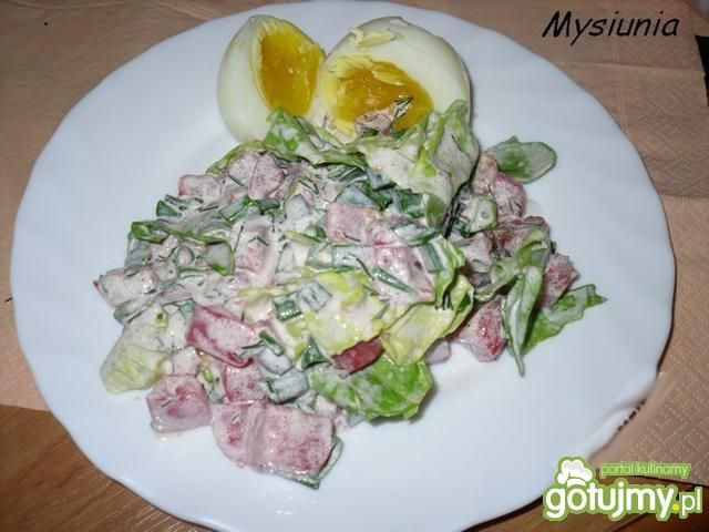 Sałatka wiosenna  Sałatka wiosenna
