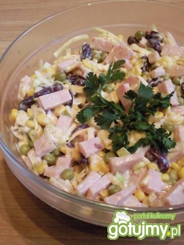 Sałatka wiosenna z majonezem Sałatka wiosenna z majonezem