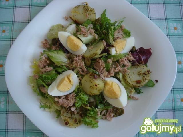 Sałatka włoska z tuńczykiem