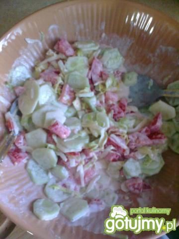 Sałatka ''wspomnienie lata''