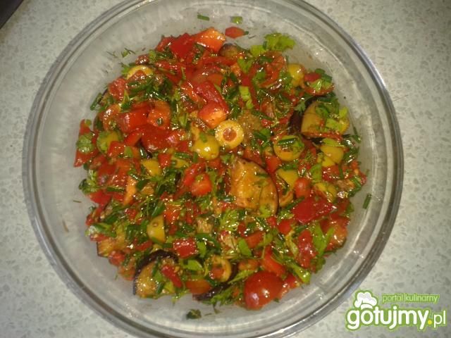sałatka z bakłażanem 3