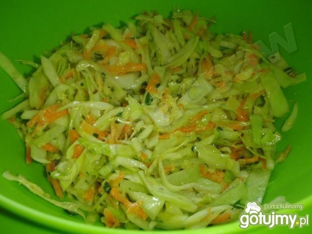 Sałatka z białej kapusty Sałatka z białej kapusty