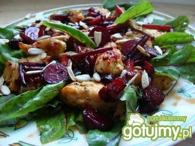 Sałatka z botwinki.