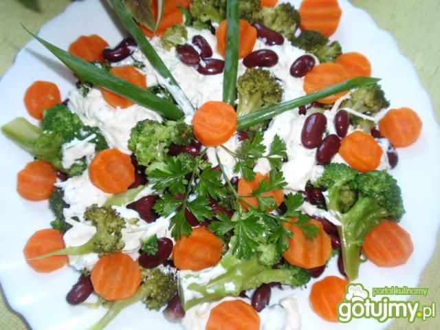 Sałatka  z   brokuła Sałatka  z   brokuła