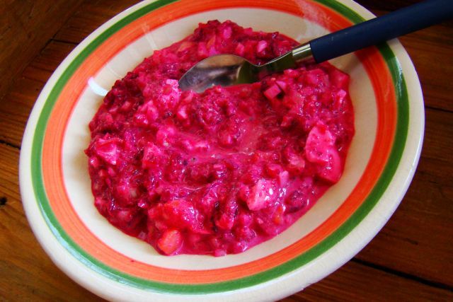 Sałatka z buraczka  Sałatka z buraczka