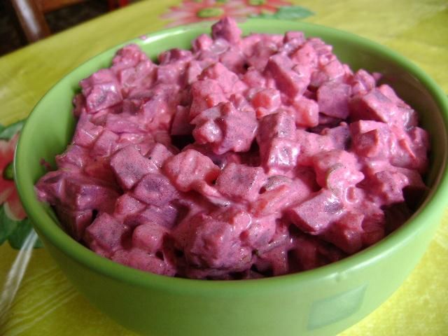 sałatka z buraczkami  sałatka z buraczkami