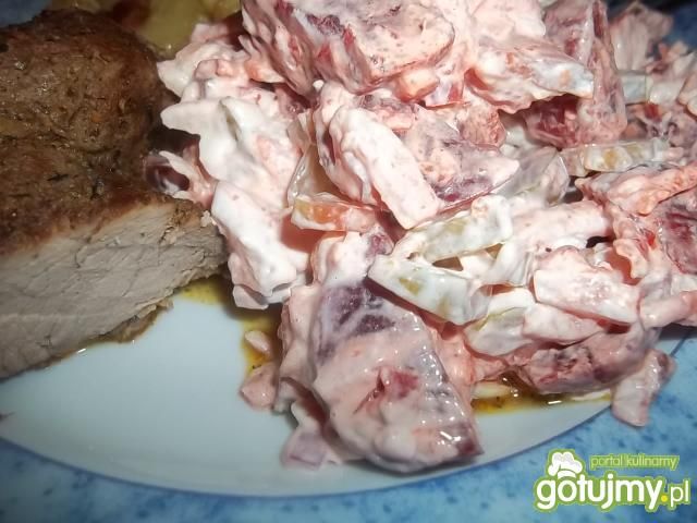 Sałatka z buraczkami 5