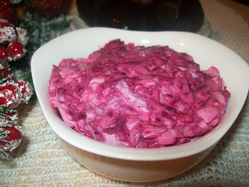 Sałatka z burakiem Sałatka z burakiem