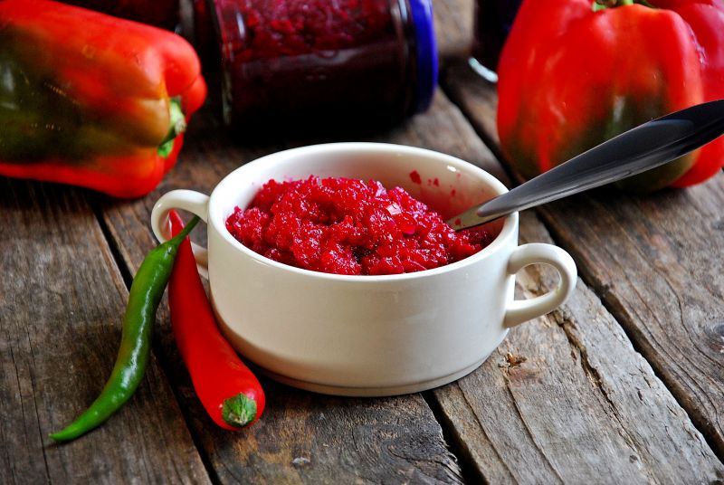 Sałatka z buraków i papryki