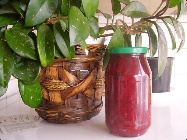 Sałatka z buraków (na zimę-do słoików)