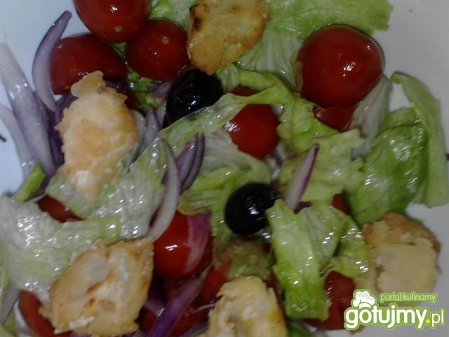 Sałatka z chrupiącą fetą