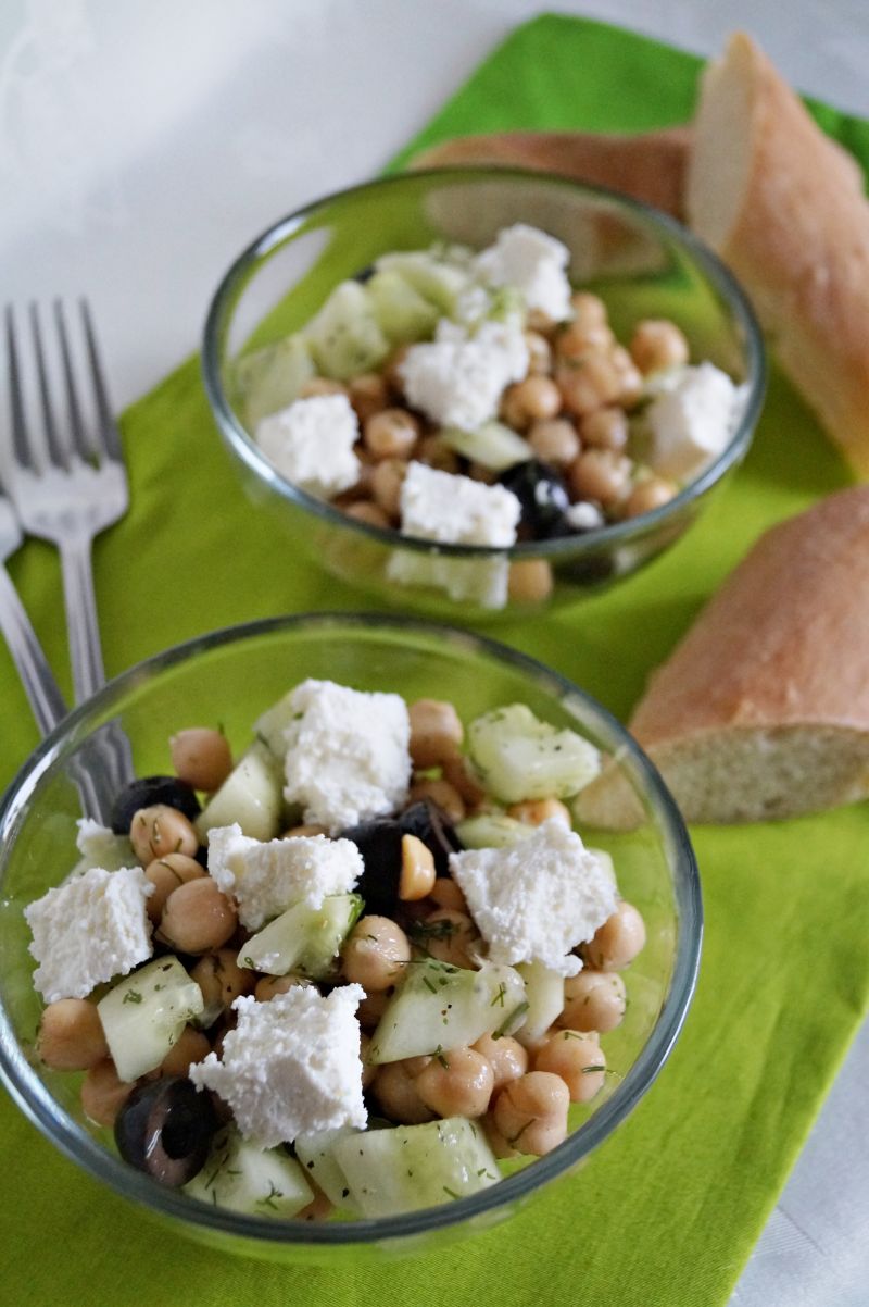 Sałatka z ciecierzycy