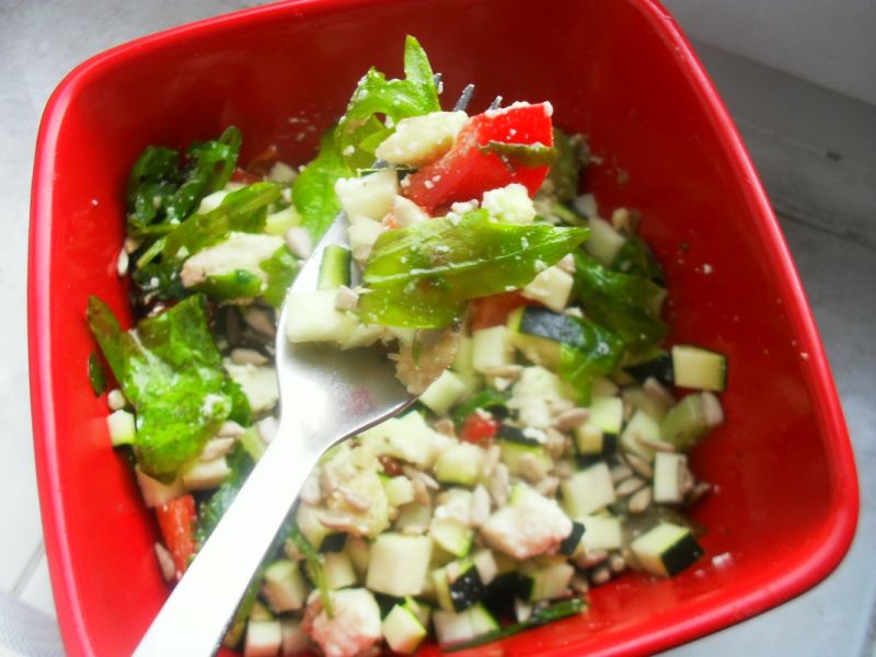 Sałatka z cukinii Sałatka z cukinii