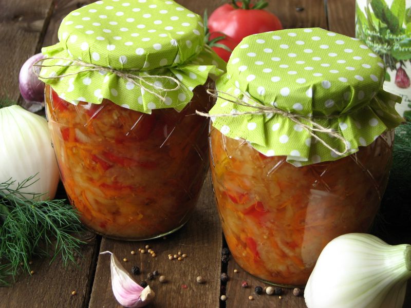 Sałatka z cukinii na zimę