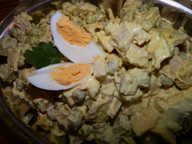 Sałatka z curry Sałatka z curry