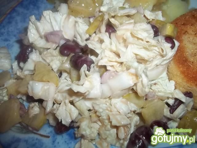 Sałatka z czerwoną fasolką 3