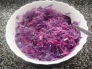 Sałatka z czerwonej kapusty Sałatka z czerwonej kapusty