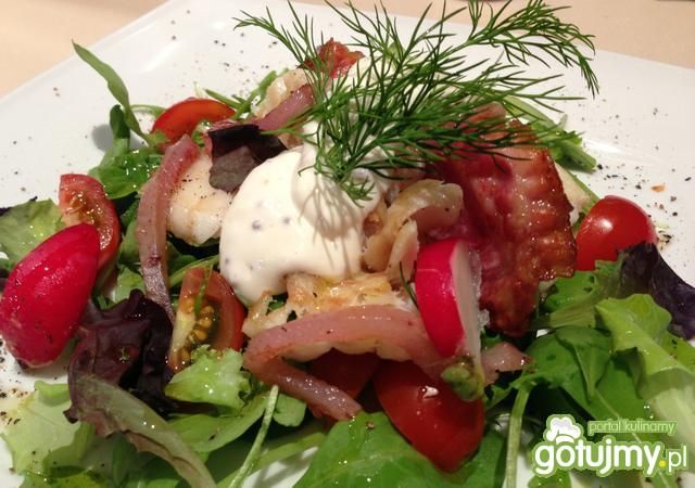Sałatka z dorsza ala Kristofe.