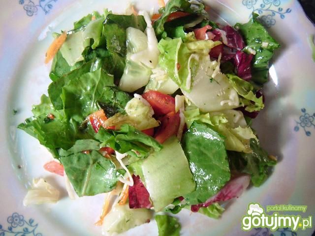 Sałatka z dwóch sałat Sałatka z dwóch sałat
